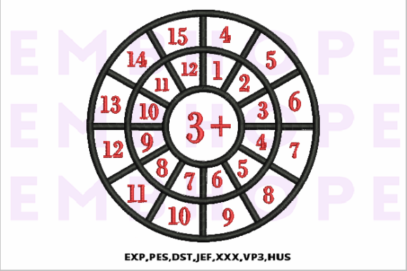 Addition Wheel 3 Embroidery Design Review for Craft Fairs