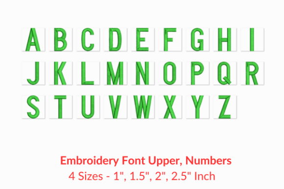 BlockCaps Fonts Embroidery Design Review: A Bold Choice for Personalized Projects