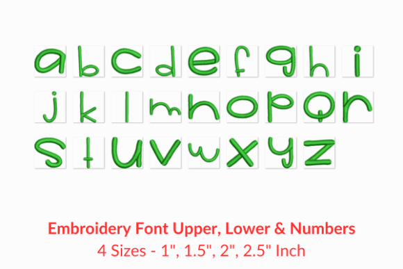 Bumbly Fonts Embroidery Design Review for Craft Fair Creations