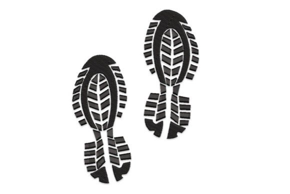 Footprint of Shoe Sole Embroidery Design Review