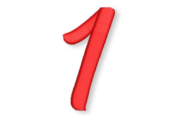 Script Number One Embroidery Design Review for Small Business Merch