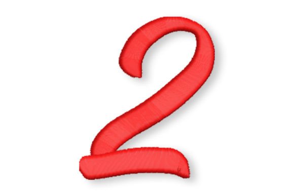 Script Number Two Review: A Versatile Embroidery Font for Personalized Gifts