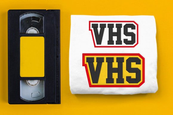 VHS High School Initials Embroidery Review for Craft Fairs